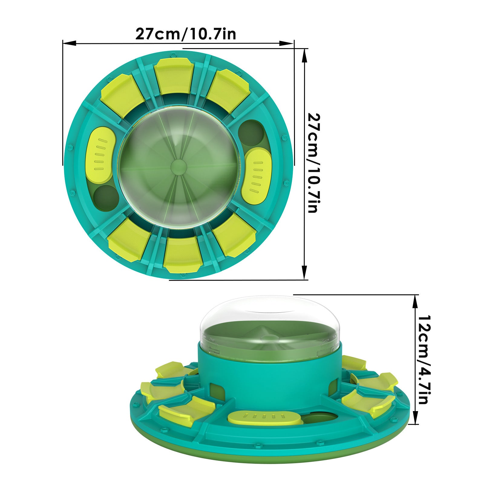 Interactive Dog puzzle feeder