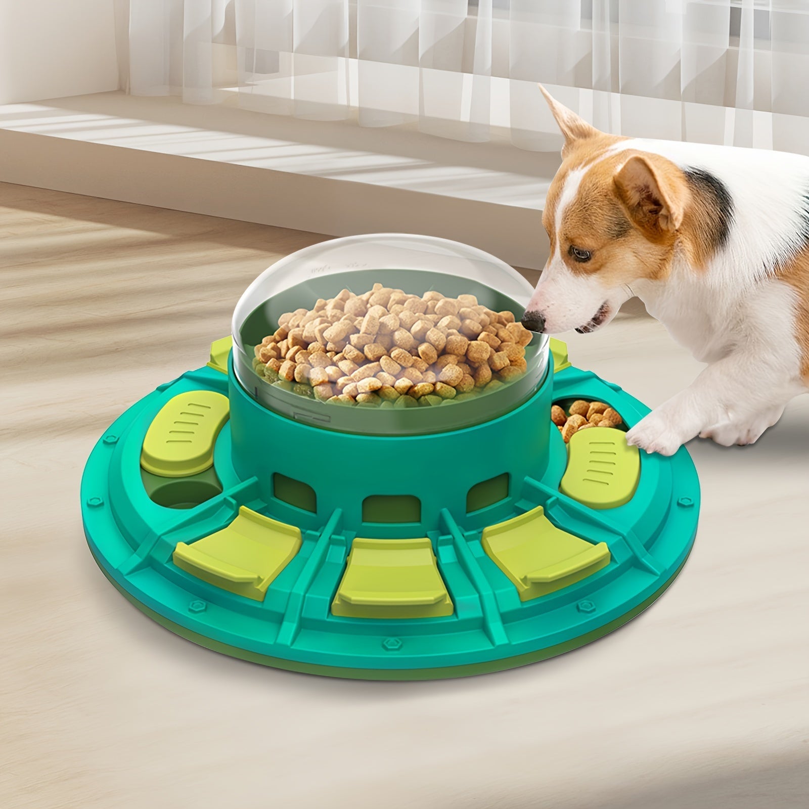 Interactive Dog puzzle feeder