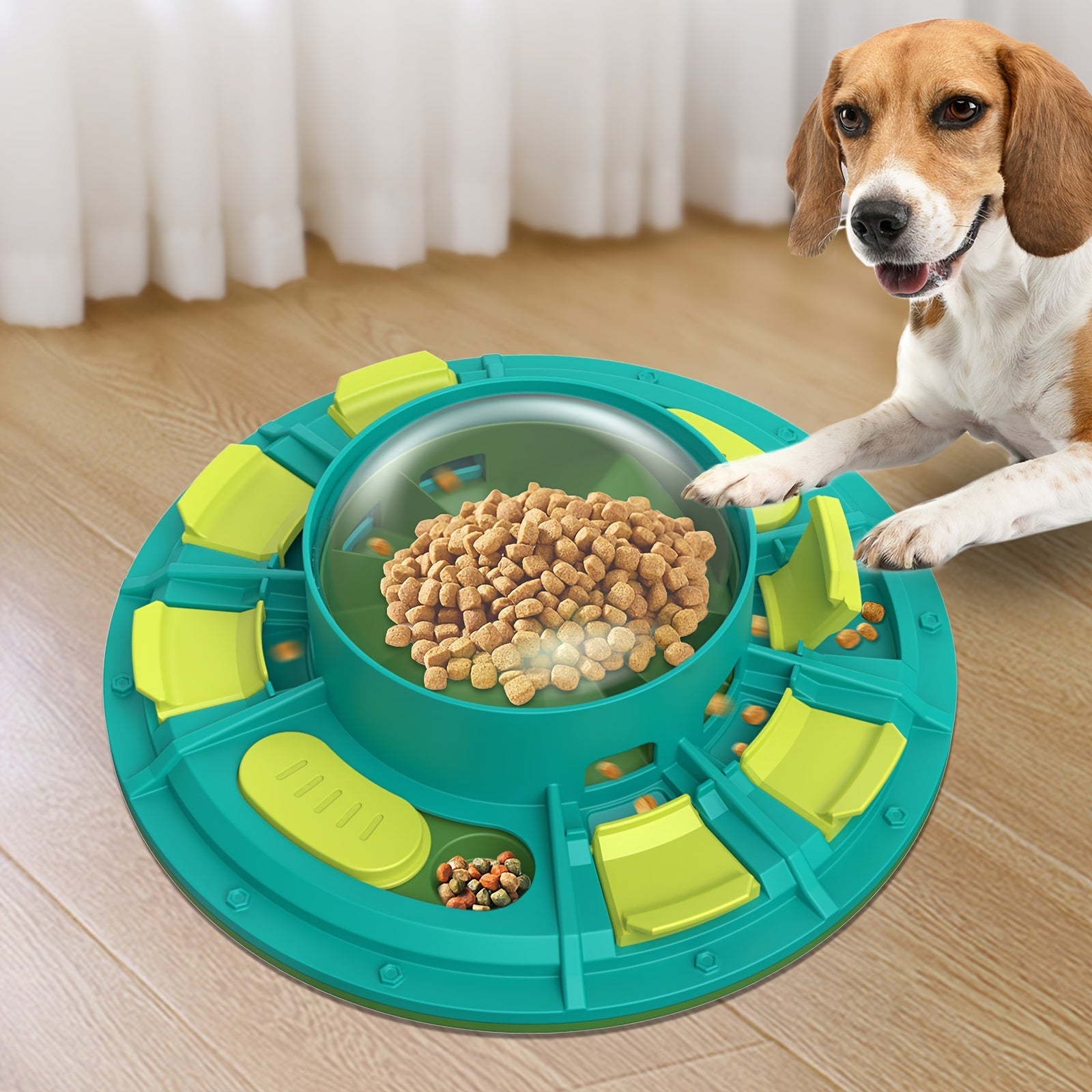 Interactive Dog puzzle feeder